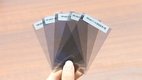 Instruction on HD clear privacy screen protector