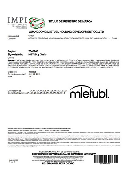 Mexico registered trademark
