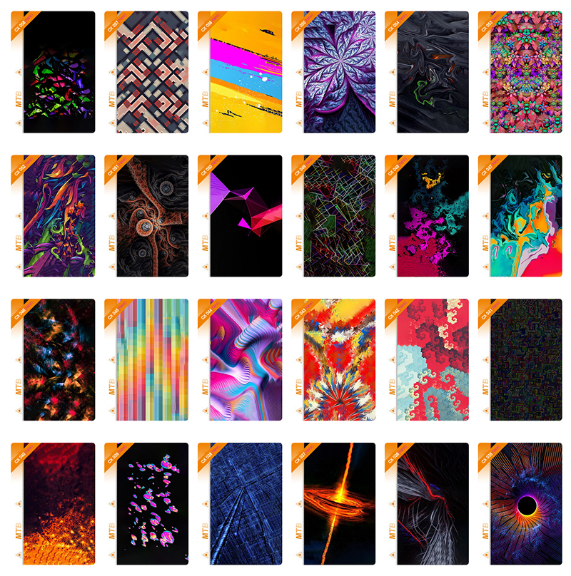 3D embossing back film for phone